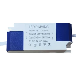 5-24x1W Dimmable Led Driver 300mA 5W 7W 9W 10W 15W 18W 20W 21W 24W Power Supply AC 110V 220V for LED Ceiling lights Bulb