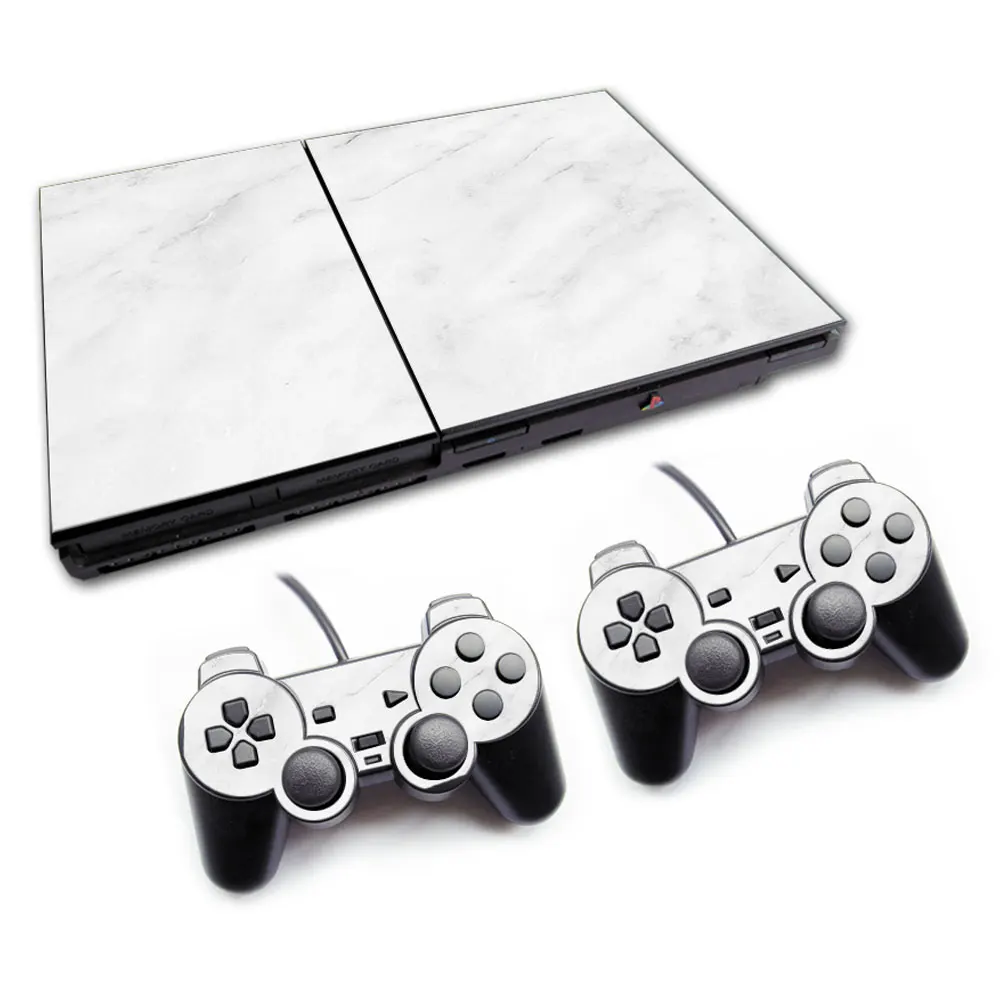 สติกเกอร์ลายหินอ่อนคุณภาพสูงสำหรับ PS2เพรียวบางสติกเกอร์สกินซีรีส์70000ขายส่งแบบบาง