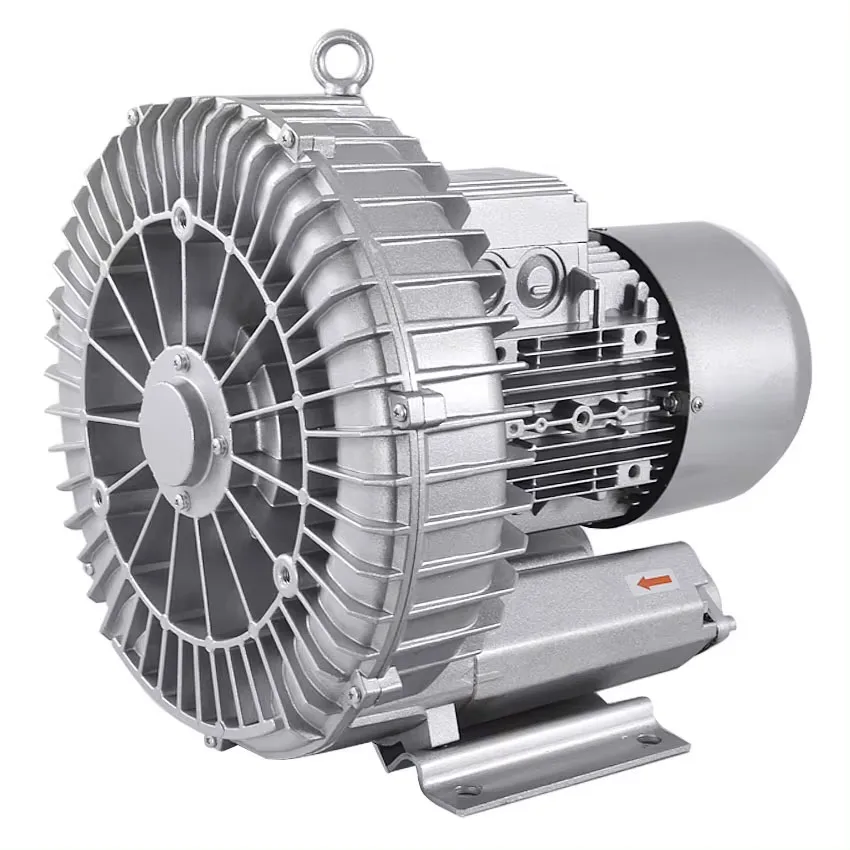 New Arrival RT-H714BS High Pressure Vortex Fan Aerator Blower Suction Pump Vacuum Pump Vortex Blower 4KW 380V 2850r/min 318m3/h