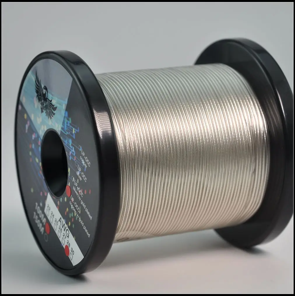 معيار النسر 1% ذهبي + 99% فضي نقي بدرجة حرارة منخفضة للغاية معالجة التجميد كابل ترقية جودة عالية MMCX #4