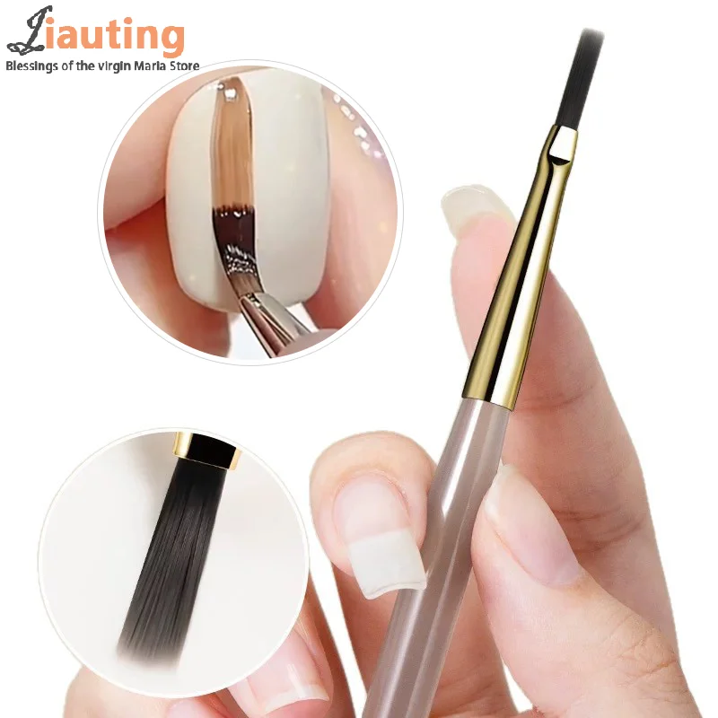 Nail Art Painting Brush Acrylic Lines Pen Stripes Grid Flower Butterfly Drawing Watercolor Brushes UV Gel DIY Design Manicure