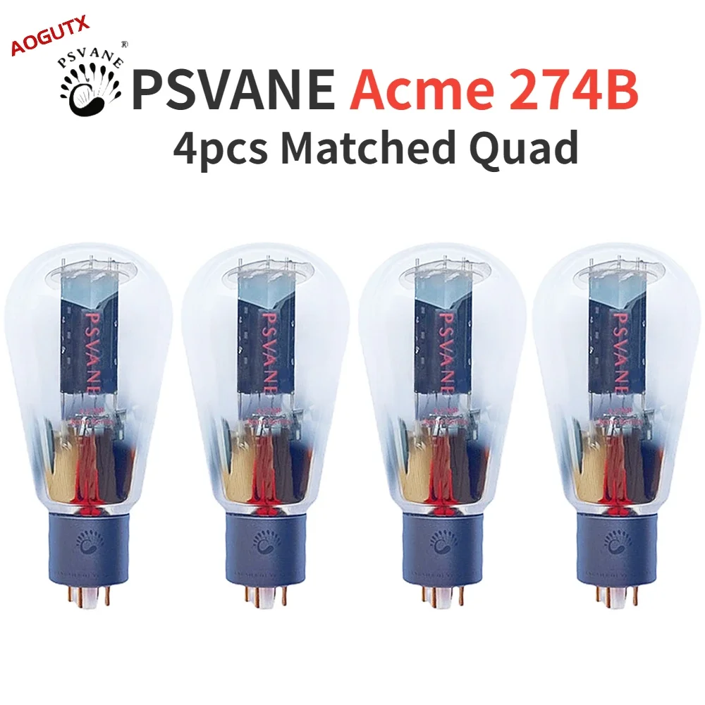 Aogutx PSVANE Acme 274B A274B Vacuum Tube Upgrade E274B E-274B 274B-TII HIFI Audio Valve Tube Amplifier Kit Matched Quad DIY