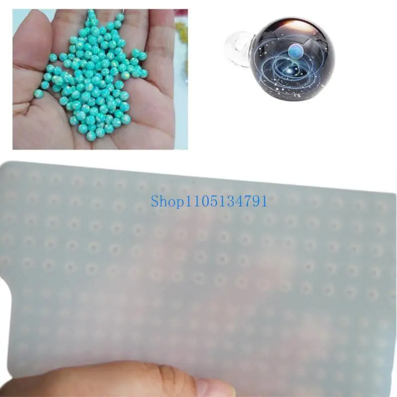 

98-километровая портативная маленькая силиконовая форма, идеально подходящая для изготовления бусин своими руками и ювелирных