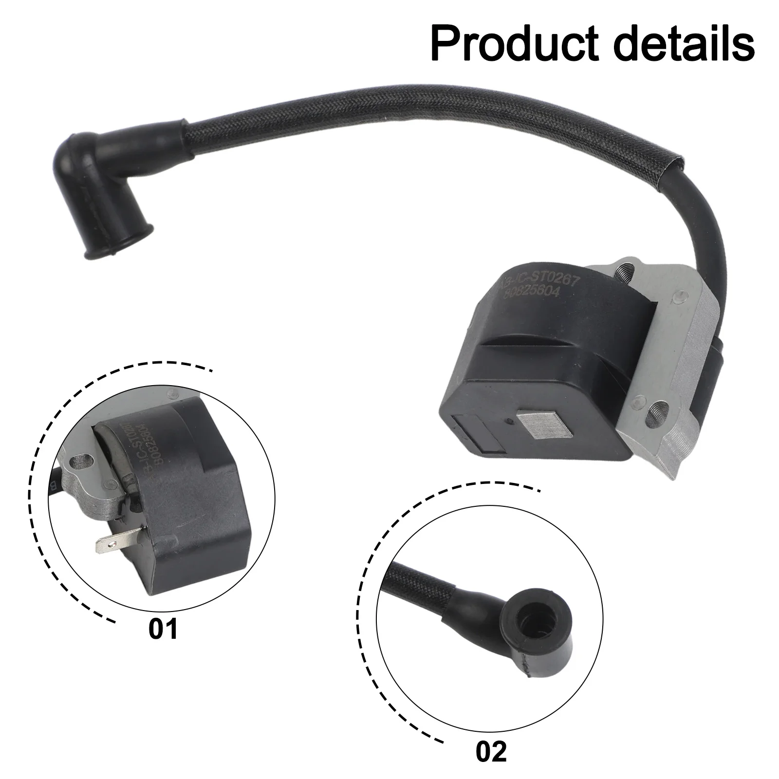 For FS 38 2MIX Brushcutter For Ignition Coil Aftermarket Replacement Part # 4140 400 1311 For Models from 2013