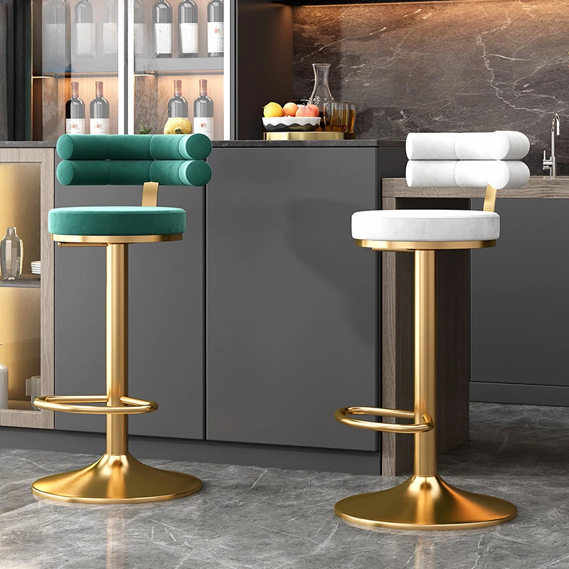 

Beauty Salon Living Room Bar Luxury Chair Gaming Stool Kitchen Taburetes Altos Counter Design Office Dining Office Furniture