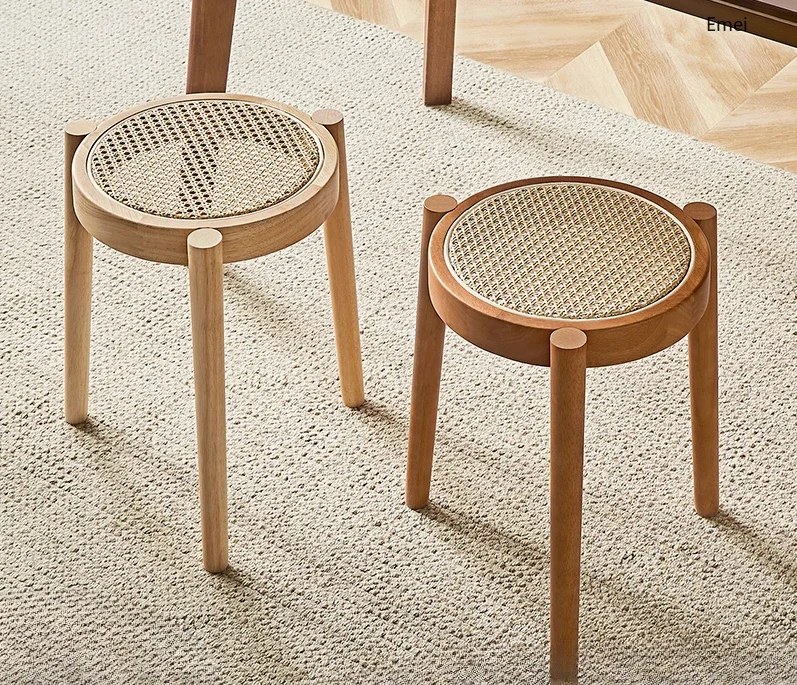 taburete-redondo-nordico-simple-y-creativo-de-ratan-de-madera-maciza-taburete-bajo-para-cambiar-zapatos-apilados-para-el-hogar
