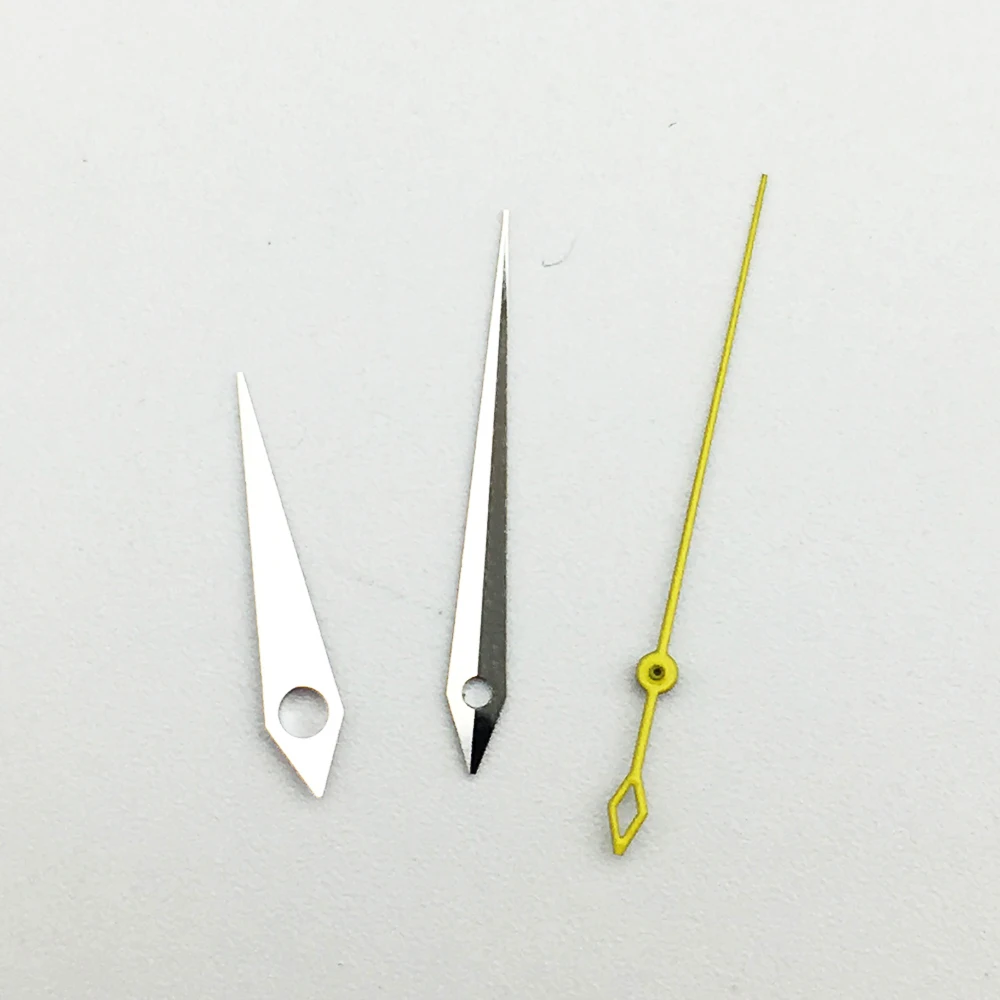 Watch Accessories Watch Hands for NH35/ NH36/ 4R Mechanical Movement Yellow/ Silver/ Rose Gold/ Blue Second Hand