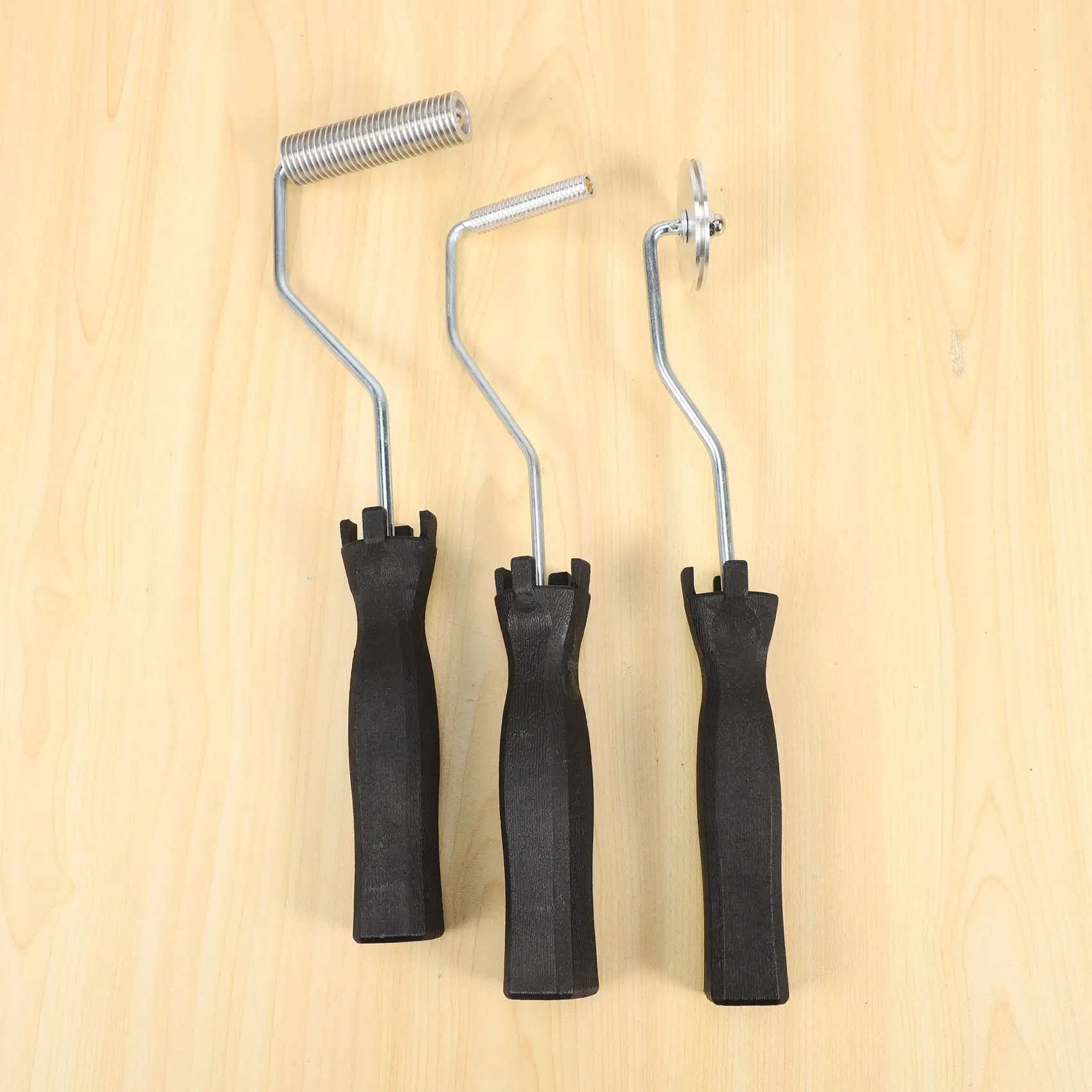 A34R 3 قطعة مجموعة أسطوانة الألياف الزجاجية فقاعة مجداف أداة الترقق مجموعة الأسطوانة لقالب FRP #2