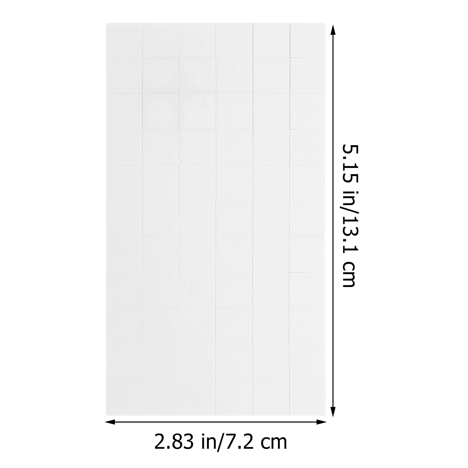 

5 Sheets Squares Dual Adhesive Mounts Scrapbook Diy Crafts Dots Adhesive Tape Craft Foam Sheets Foam Mounts For Paper Projects