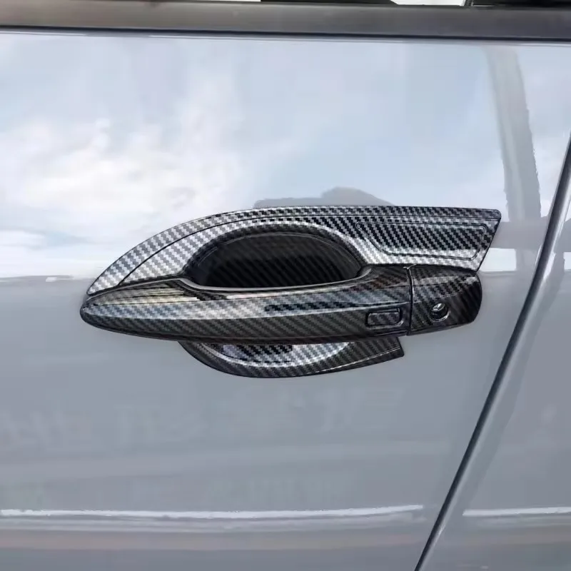 Für Nissan Qashqai J12 2022 2023 2024 ABS Chrom Carbon Türgriff Abdeckung Tür Schüssel Rahmen Trim Aufkleber Auto Styling zubehör