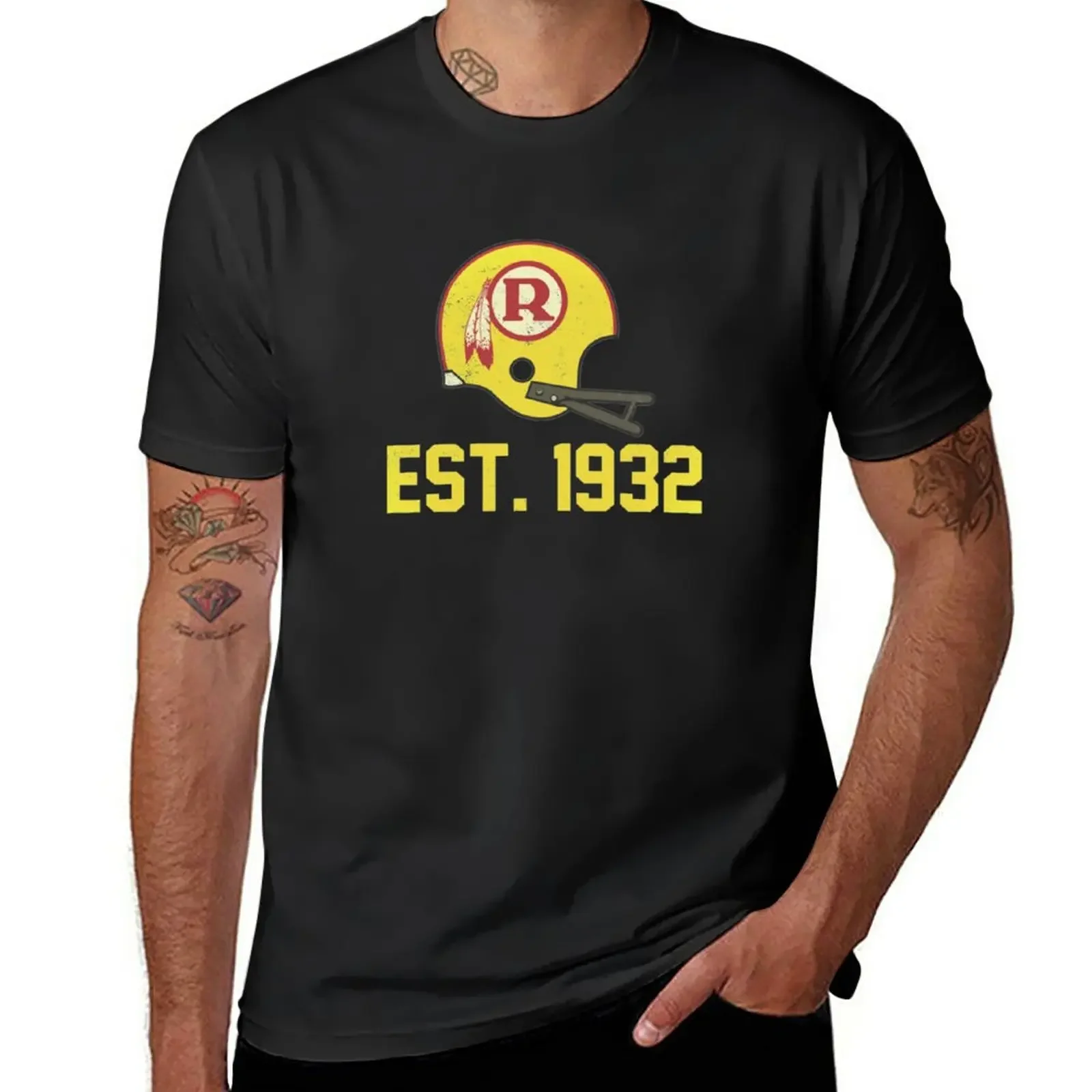 Redskins est. 1932 [Vintage Distressed] Shirt T-Shirt customizeds blanks anime mens t shirt graphic