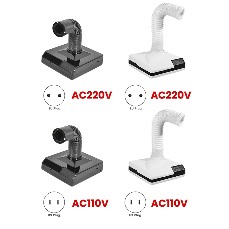 ABUD-مرشح ممتص الغبار للأظافر، مستخرج دخان لحام للنقش/القطع، حرق الخشب، طابعة ثلاثية الأبعاد