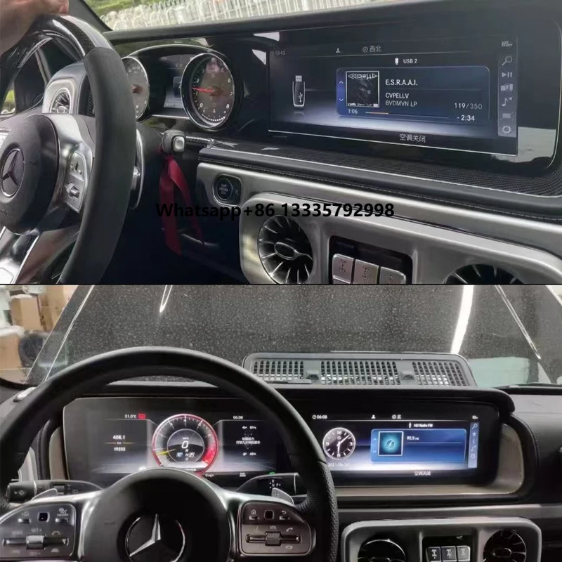 

Used Liquid Crystal Display Screen for G Class W463 W464 Dashboard Fits D350D G400D G500D G63 Car Models