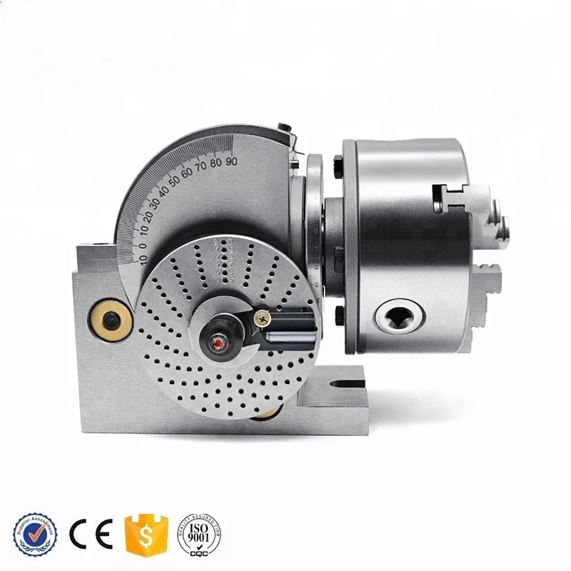 

Dividing Head BS0 3 jaw chuck 125mm Milling Machine accessory Semi universal dividing heads BS0-125 For Milling machine