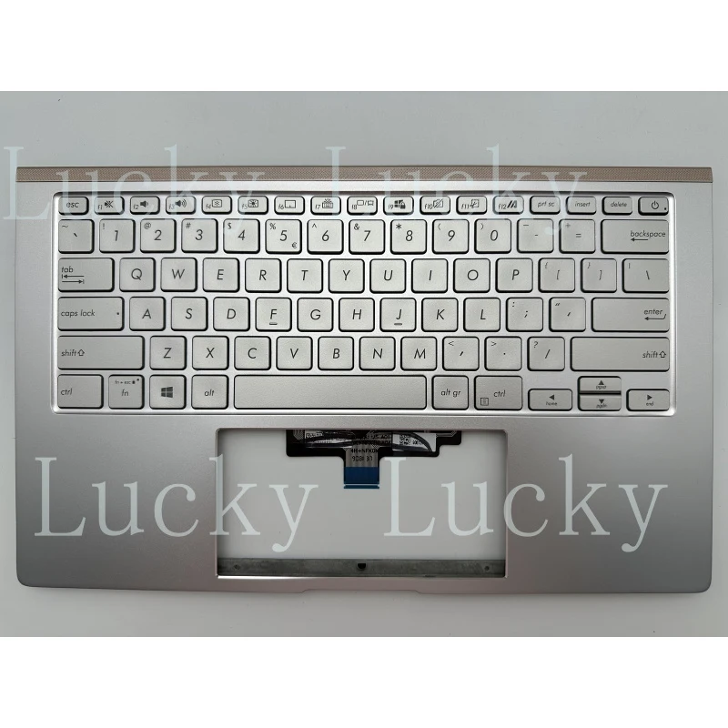 

Клавиатура с подсветкой и подставкой для рук (US-раскладка) для Asus UX434DA UM433DA 90NB0PD6-R31US1