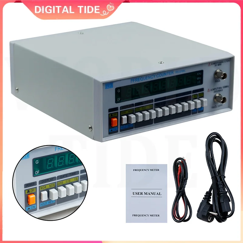 tfc2700l-high-precision-frequency-meter-features-a-frequency-range-of-10hz-to-27ghz-multi-functional-frequency-meter