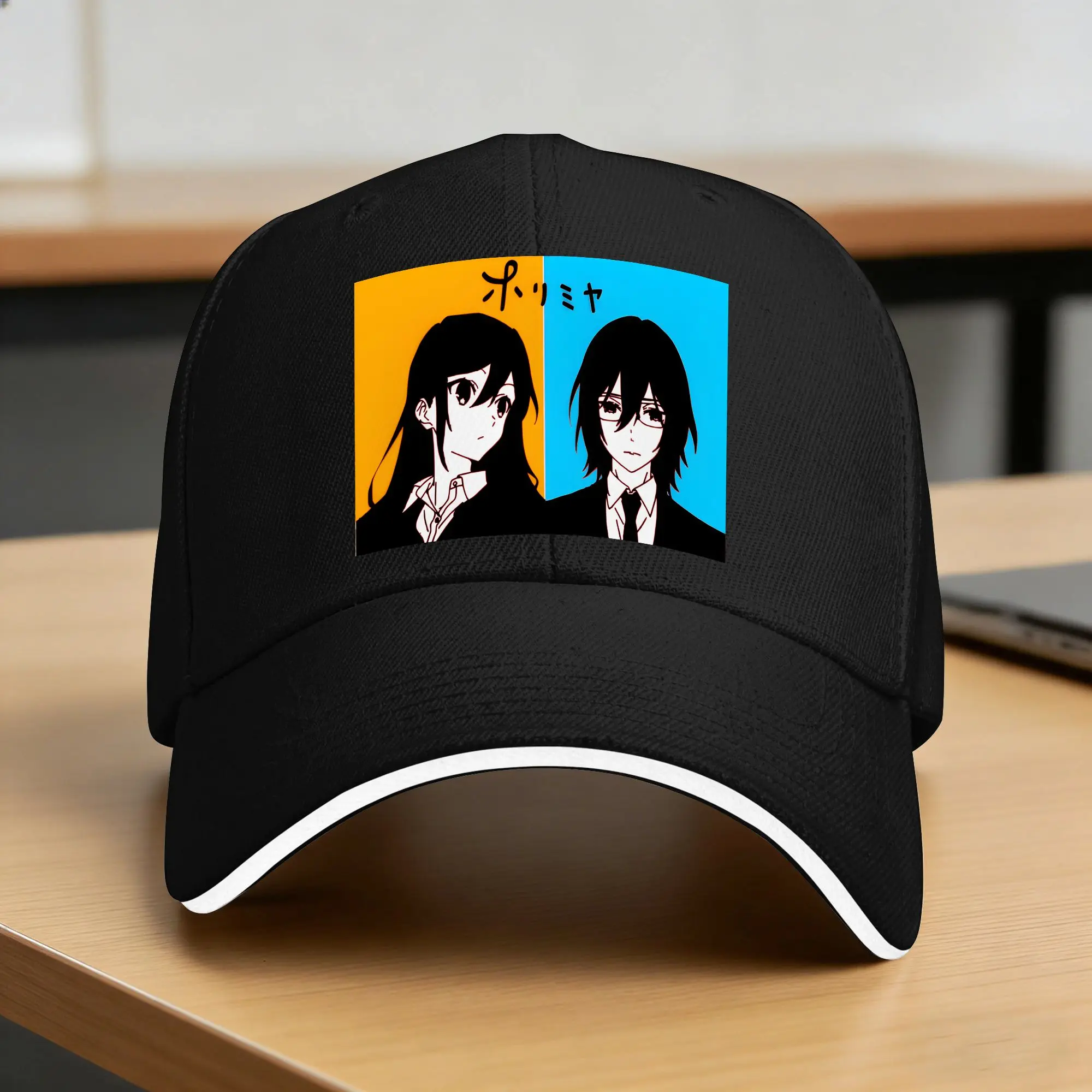 Comic H-Horimiya Baseball Cap  Casual Trucker Hat Summer Unisex Men Outdoor Sports Baseball Caps