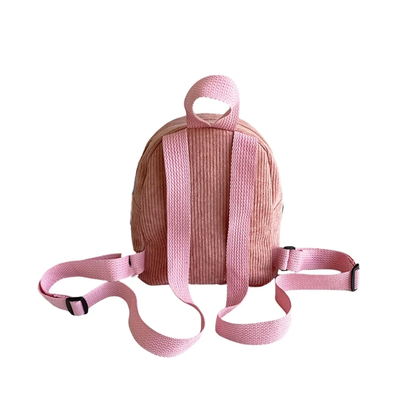 Ransel Bepergian untuk Wanita Ransel Mini Ransel Sekolah Ransel Korduroi Dropship
