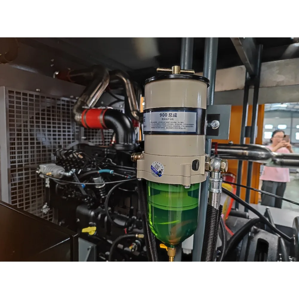 Industrial Mobile Air Compressor 185cfm 8 Bar Diesel Engine Portable Screw Air Compressor Factory Price Hot Sale Wholesale