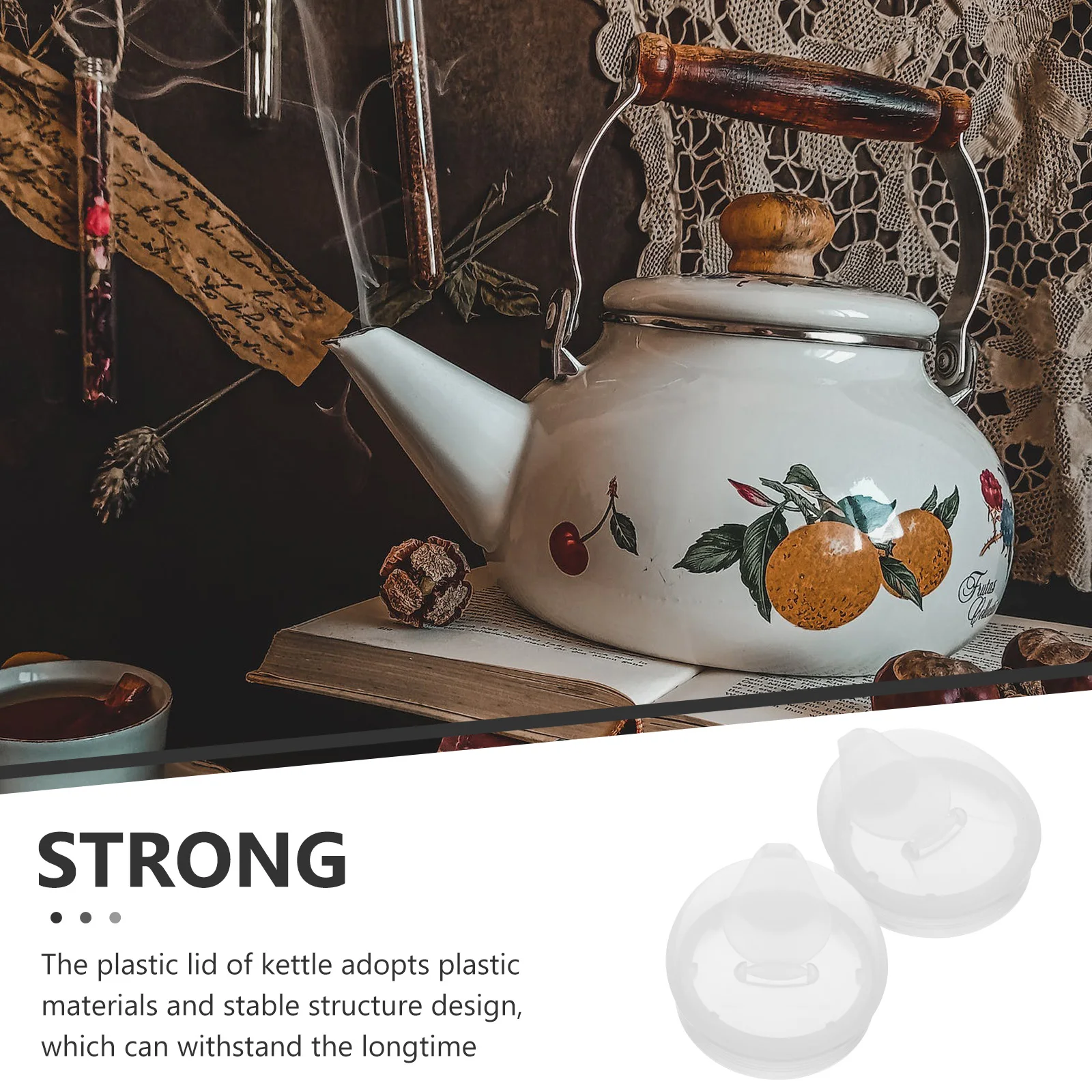 

2 Pcs Water Jug Plastic Lid Replacement Lids for Drink Craft Pitchers Carafe Only