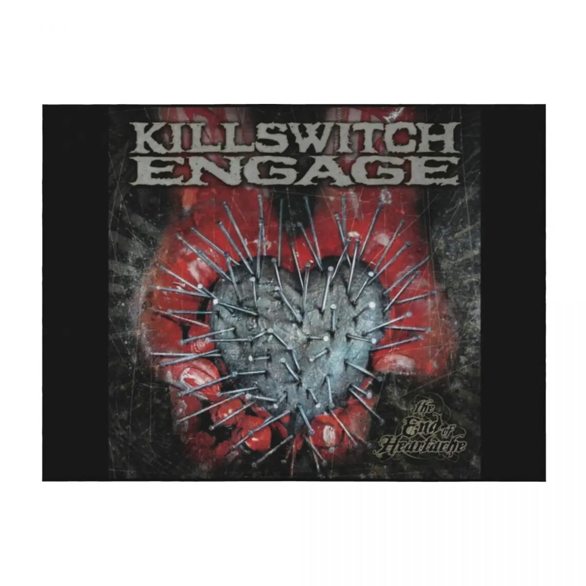 

Killswitch Engage the end of heartache Throw Blanket For Decorative Sofa christmas gifts wednesday Flannels Blankets