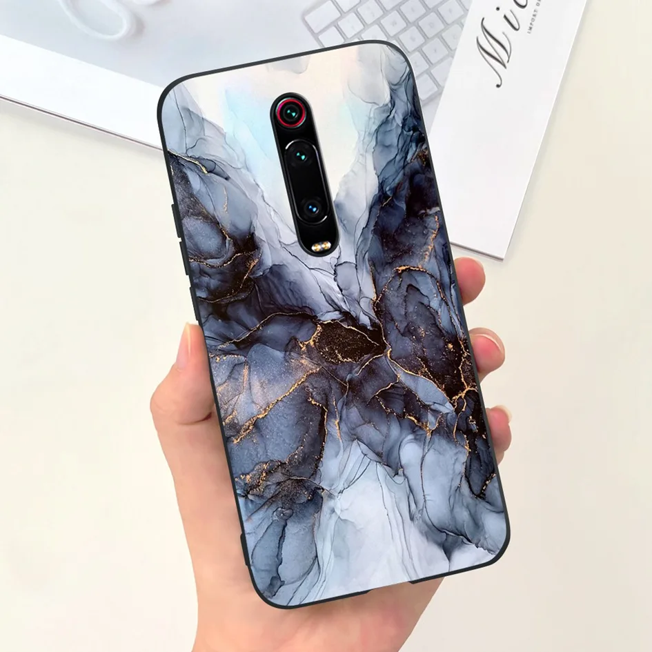 For Xiaomi Mi 9T Case Mi 9T Pro Phone Back Cover Fashion Flower Slim Soft Silicone Funda For Xiaomi Redmi K20 Pro Mi9T K 20 Capa