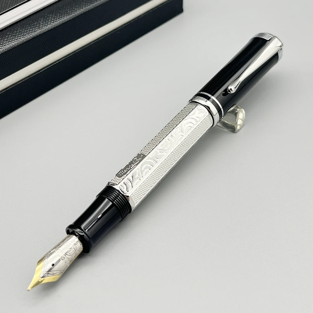 

YAMALANG Luxury MB Rollerball Ballpoint Pen Writer Marcel Proust Exquisite Style Carving With Gift refills