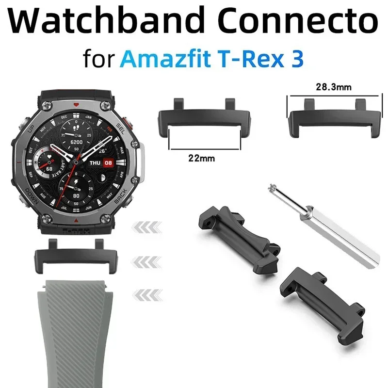 Correa deportiva de silicona para Amazfit T-Rex3, pulsera de reloj oceánico, accesorio para reloj inteligente Amazfit T-REX3, Correa para hombres y mujeres