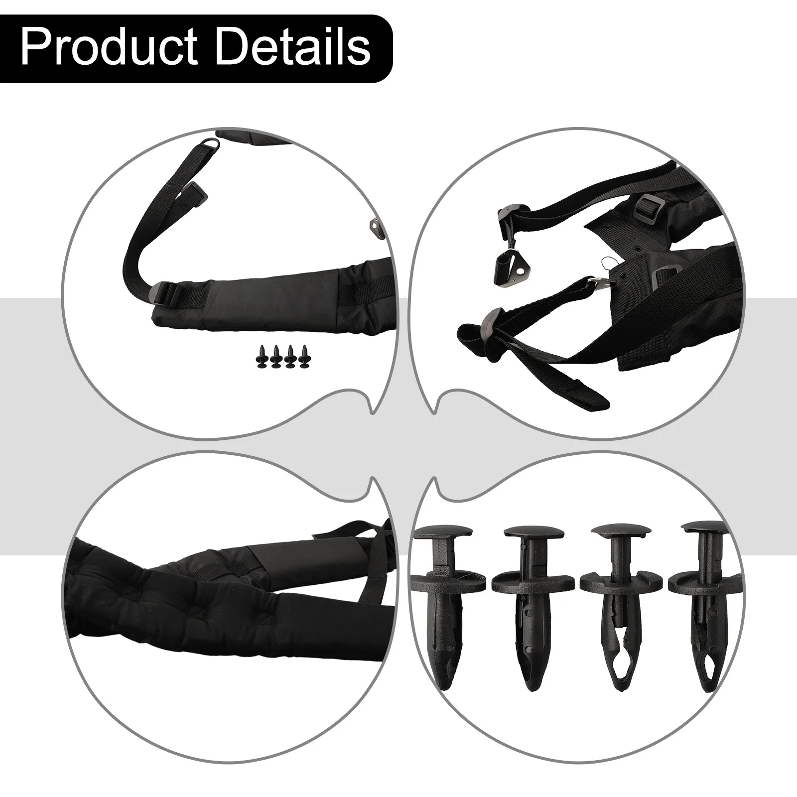 Gardening Backpack Strap Flexible Hot Sale Reliable Save Time Sponge 2pcs Easy To Install Fabric Home Brand New