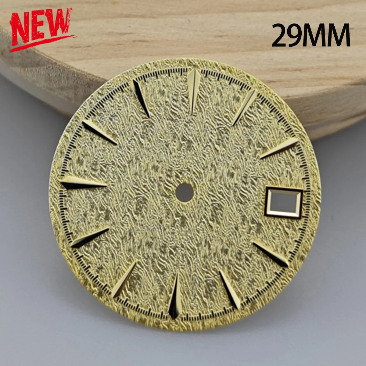29MM Watch Dial for NH35/NH36 Movement Mechanical Watch Face Vertical Stripes Accessories No Logo