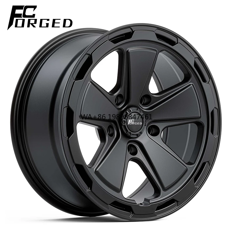 

Custom Forging Wheels 1-piece 5 Hole 5x112*114.3*1205x114.3 5x120 High Performance Black Finish Aluminum Alloy Wheels Car Wheels