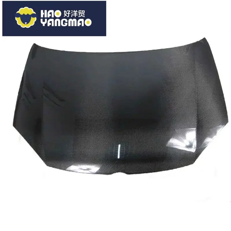 Suitable for Sporty Carbon Accent FOR Golf MK5/5 GTI Front Hood Carbon Fiber
