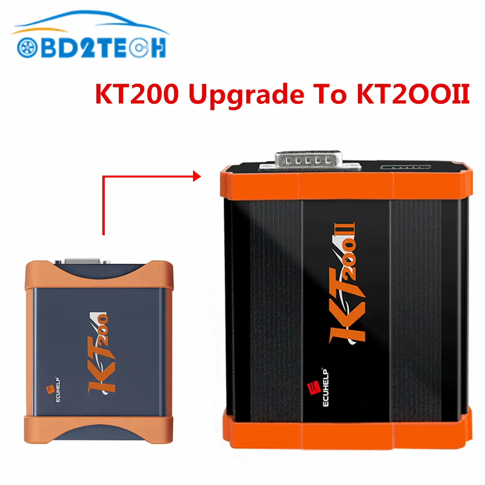 2024 New ECUHELP KT200 ECU Programmer Upgrade to KT200II Workstation For Car Truck Motorbike Tractor Boat Support ECU Maintenanc