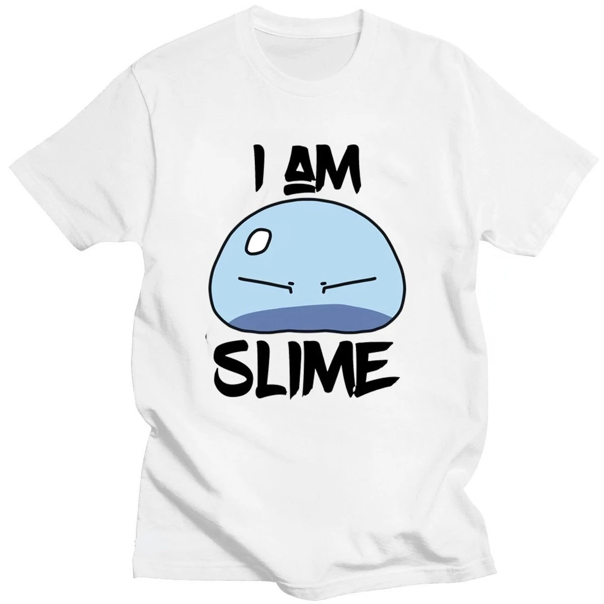 Kawaii Anime Tops Cute Espresto Devil Rimuru Tempest That Time I Got Reincarnated As A Slime Figurals Pattern Print Tee Unisex