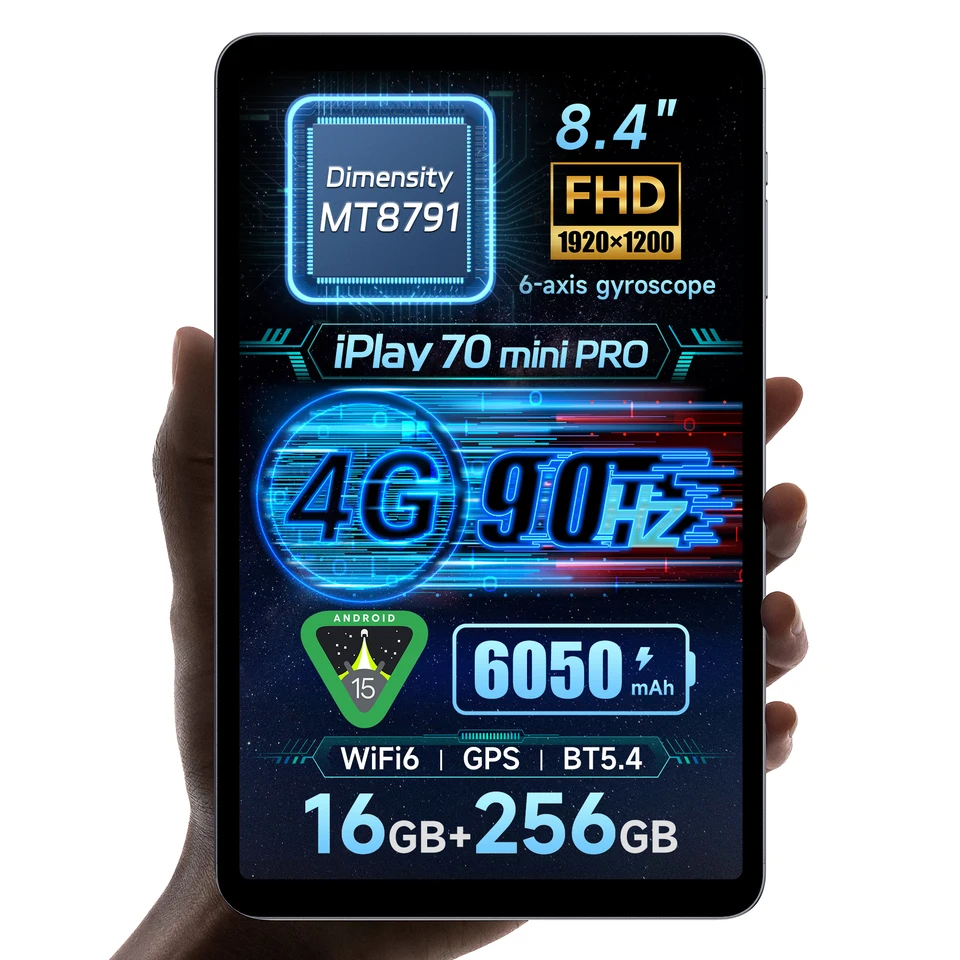 ALLDOCUBE iPlay70 pro 256GB T1108 タブレット ALLDOCUBE iPlay70 mini Pro タブレット MT8791 8.4インチディスプレイ