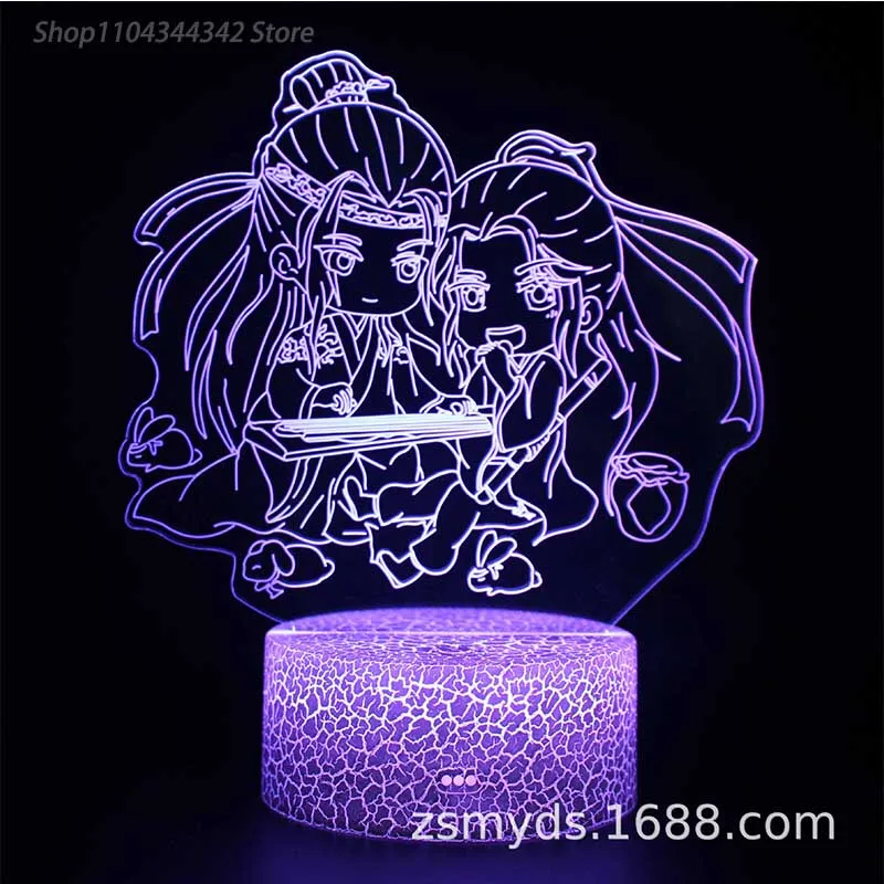 3d acrílico dos desenhos animados romântico amor luz da noite sala de estar quarto criativo presente do dia dos namorados decoração luz usb atmosfera l