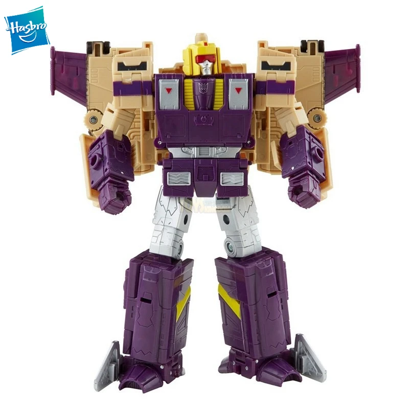 

Original Hasbro Transformers Legacy Series Three-Transformation Blitzwing Action Figure Anime Model Toy Birthday Gift