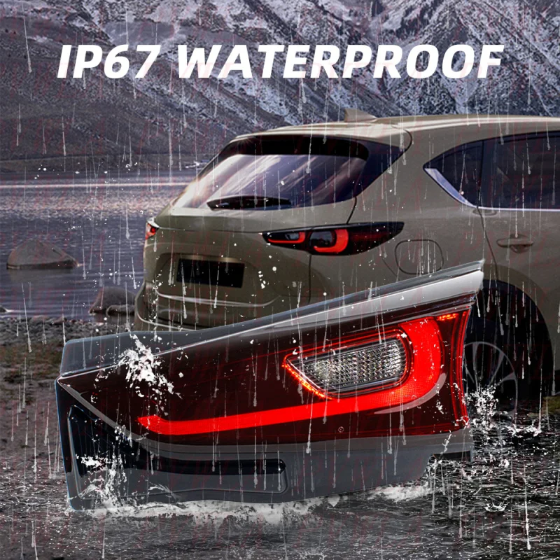 Zdjęcie 4: Tylna lampa LED do Mazda CX-5 2022 2023 2024 wersja US Akcesoria samochodowe Prawa wewnętrzna lampa cofania Tylna lampa KD53513F0