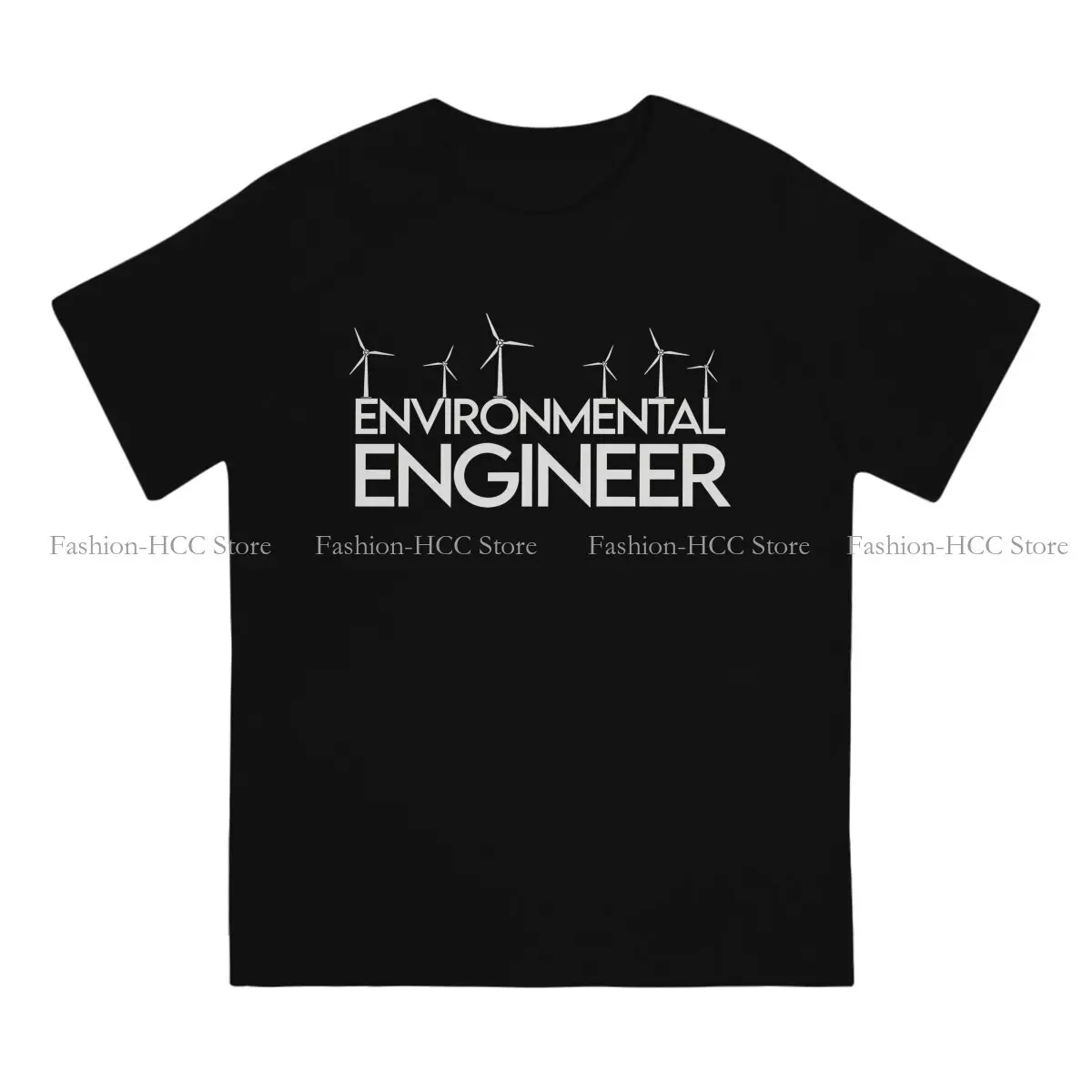 Renewable Engineering Round Collar TShirt Environmental Protection and Technology Fabric Original T Shirt Man's Clothes Fashion