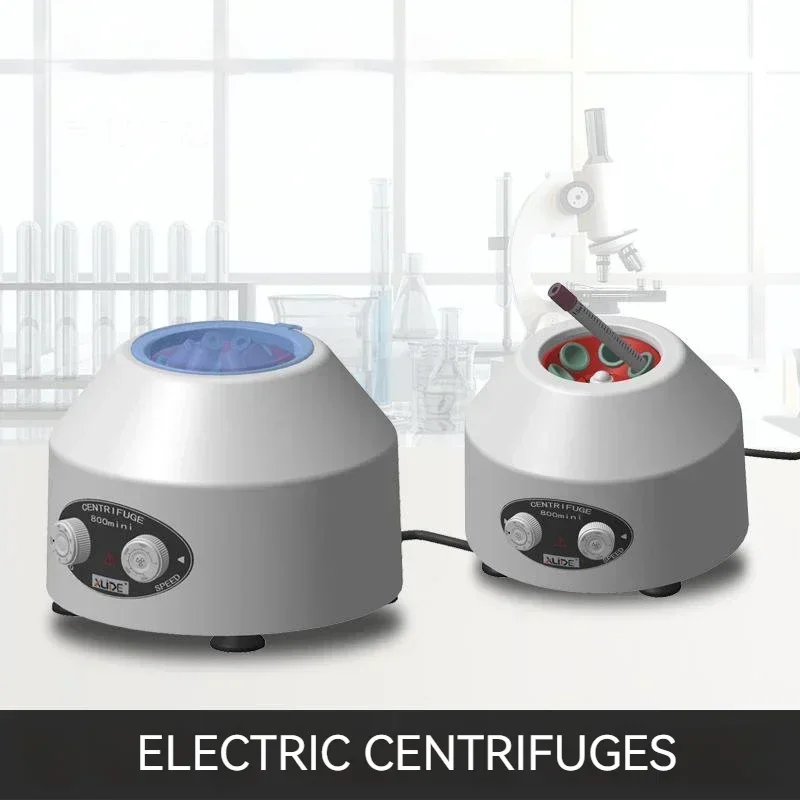 

800MINI Electric Blood Centrifuge Prp Plasma Low-speed Centrifuge Machine Laboratory (220V/110V 15ML 4000rpm)