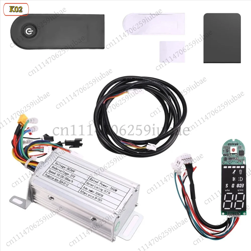 BK 36V 350W Brushless Controller with Bluetooth Display Extension Cable for M365 M365 Pro Scooter, Replacement Kit