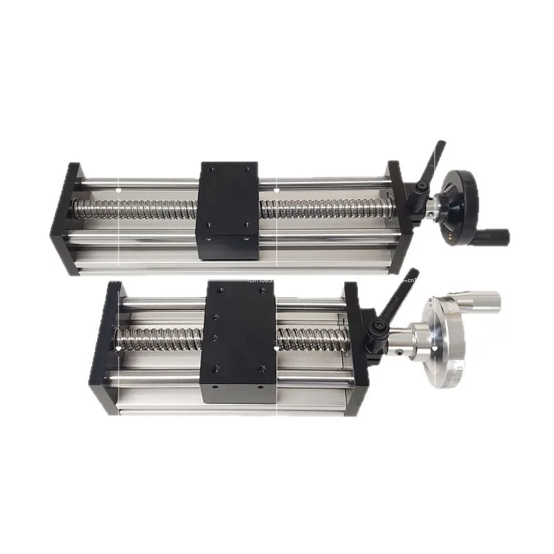 

Linear Guide Sliding Table Motion Module with Transmission Ball Screw, Manual Rocking Wheel & Cross Lift Mechanism