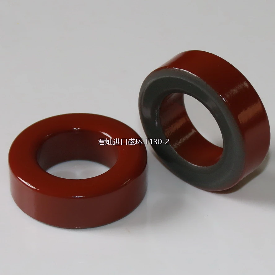 Магнитный сердечник T130-2 Карбониловый порошковый сердечник с красно-сероым кольцом