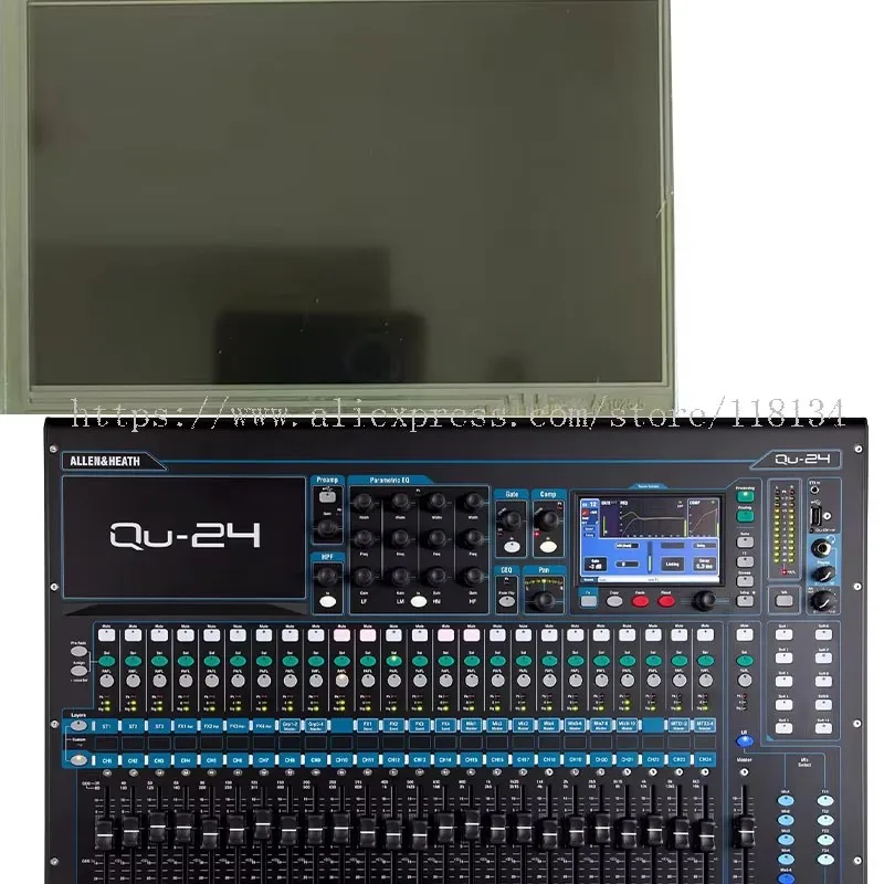 

5inch Lcd Screen Display With Digitizer Touch pad For Allen & Heath QU-24 Digital mixing console