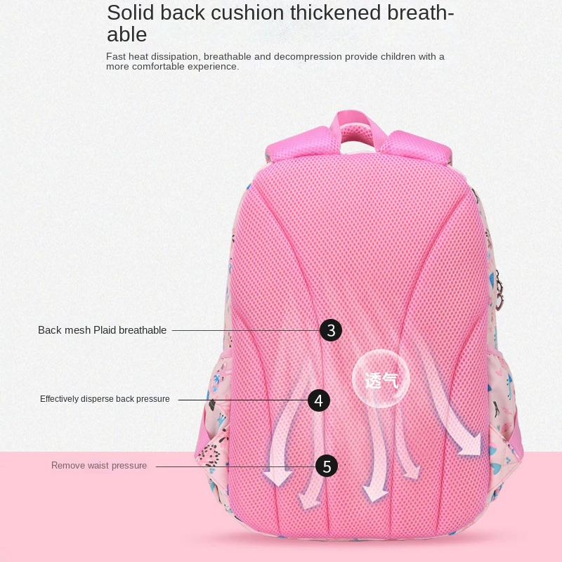 Cute Children School Backpack For Girls Princess Students Backpack Waterproof Primary School Bag Kids Teenager School bag