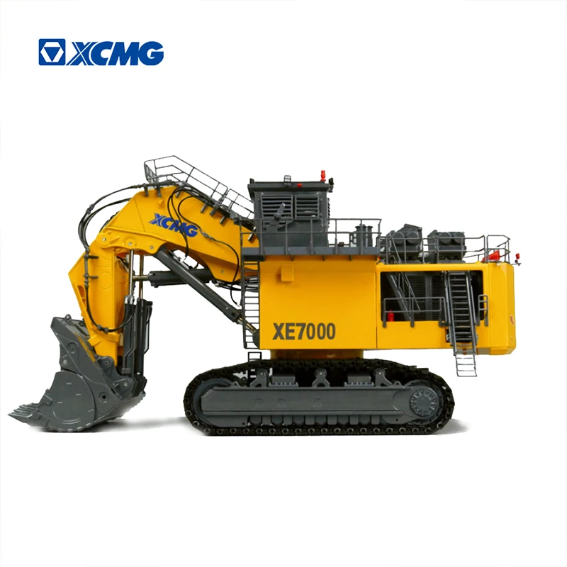 XCMG XE7000 Mining Excavator Model 1/50 Scale Zinc Alloy Diecast Engineering Vehicle Collectible Decoration