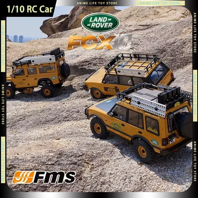 

FMS FCX10 1/10 Радиоуправляемые автомобили «Camel Trophy» Внедорожный альпинистский грузовик с имитацией Defender/Found/Land Trail Rover Игрушечный автомобиль RTR RC Подарки
