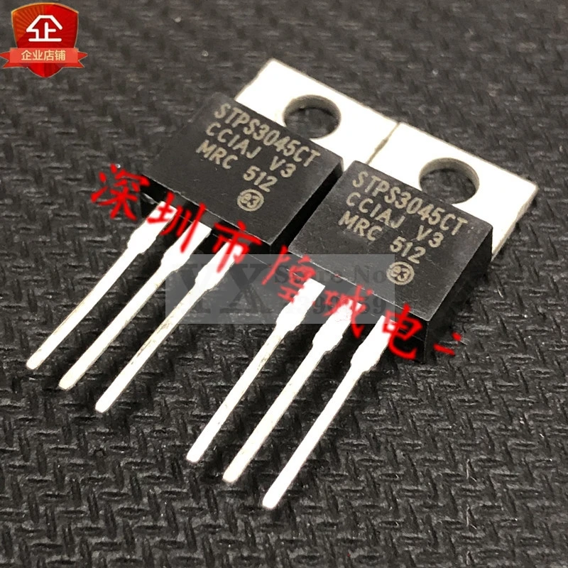 (5-20PCS) STPS3045CT  TUBO SCHOTTKY 45V 30A