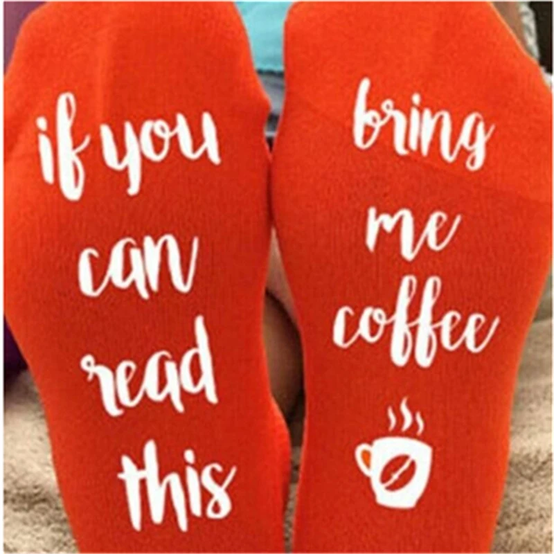 10 Style IF YOU CAN READ THIS Socks Women Funny White Low Cut Ankle Socks Hot Sale 2023 Bring Me A Glass Of Wine Casual Socks