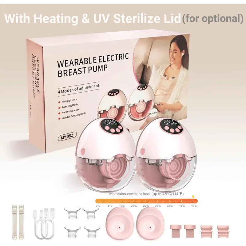 tire-lait-electrique-mains-libres-sans-bpa-avec-couvercle-chauffant-et-sterilisant-uv-en-option-mise-a-niveau-sans-fil-tire-lait-portable